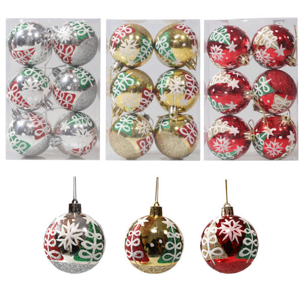 /#/18-piece Christmas decoration Christmas tree balls/#/