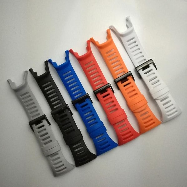 Mjukt gummiband för handleden, ersättning för Suunto Ambit 1 2 3 4 Peak 2r 2s 3s 3r Sapphire Smartwatch Armband Tillbehör