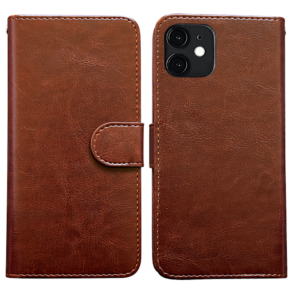 iPhone 12 Mini - Læder Etui / Beskyttelse