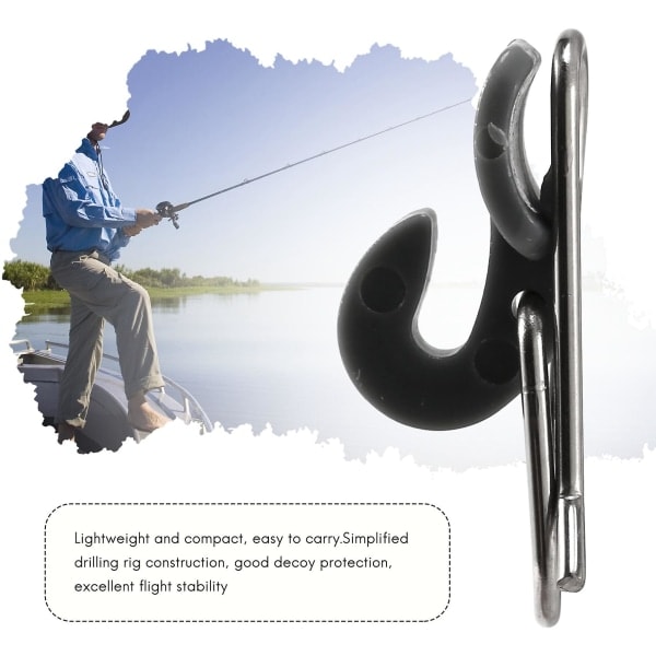 REMAKE Havfiskeri Tackle Impact Clips Splash Down Solo Havfiskeri Agnsclips/clips 10stk