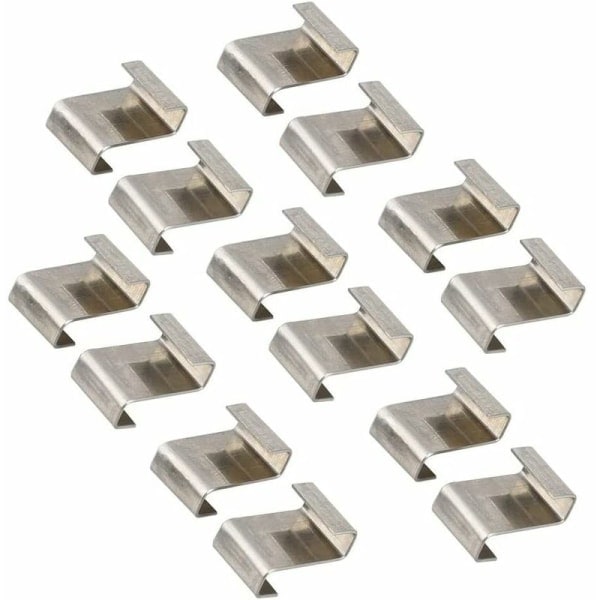 Drivhus glas klemme, Glas klemmer til drivhus glasering Rustfrit stål