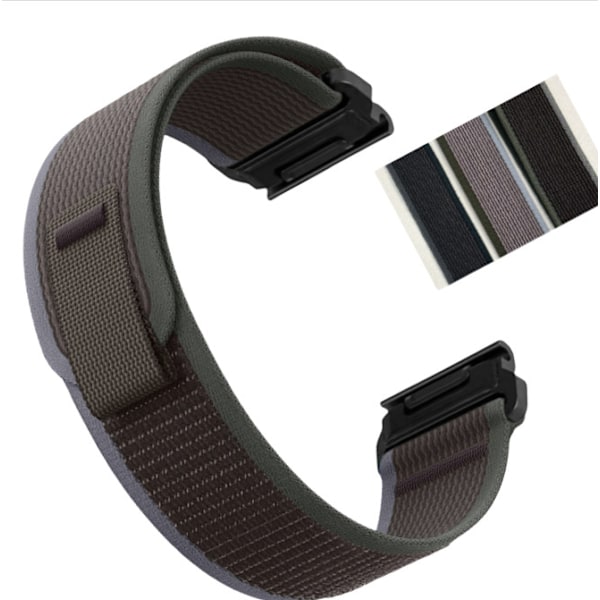 Snabbfäste Nylon Klockarmband för Garmin Fenix 8/7X Pro/6X5X965