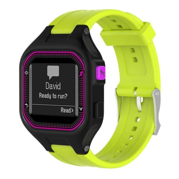 Garmin Forerunner 25 urrem bånd silikone sport - Grøn Grøn
