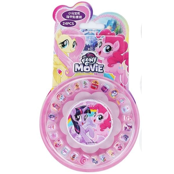 24 kpl My Little Pony kynsitikkuja Kynsien koristetarrat