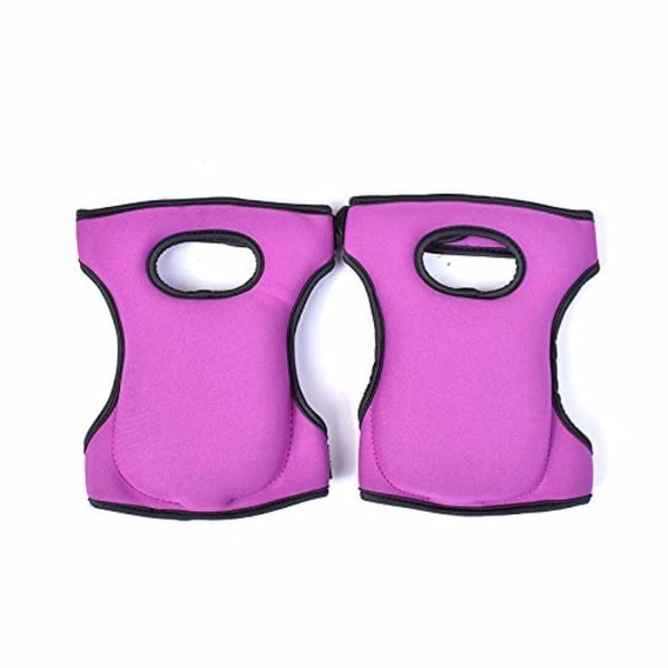 Soft gardening shoulder straps with foam knee pads