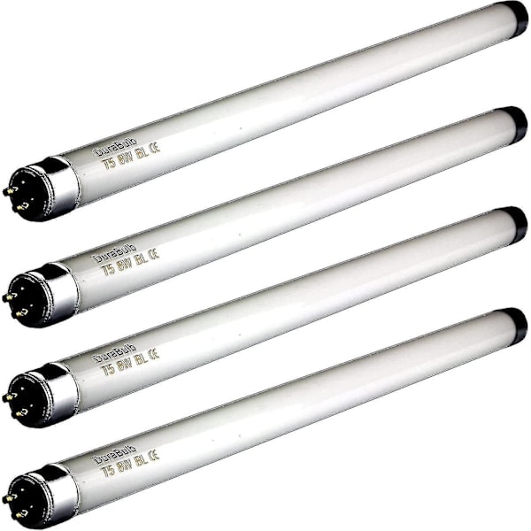 REMAKE 4 stk 8W Flueskjæringslamper 12 tommer - T5 8 Watt UV-rør for 16W Flueskjæringsapparat/Insektfanger