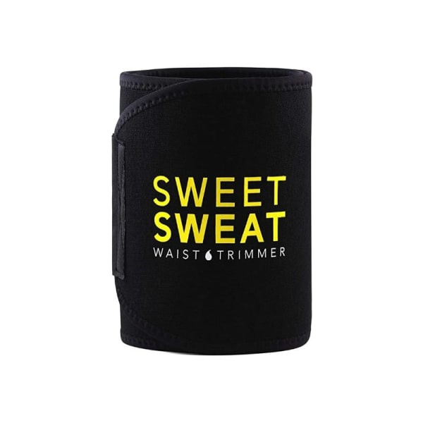 Svettbälte Burn Belt Fitness Cardio Svart Medium