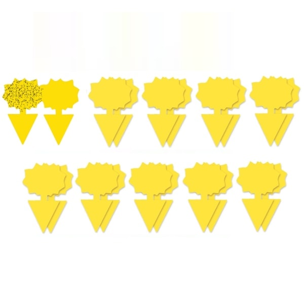 20-pack Flugsnappare / Flugfälla / Klibbig Insektsfälla Blomma