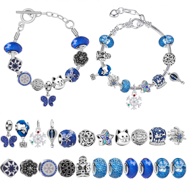 REMAKE Smykke Adventskalender 2024 Piger Smykke Charms Små Gaver DIY Adv