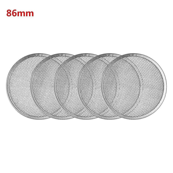 Pakke af Rustfrit Stål Spirer Låg, 86mm Spirer Glas Tætning Låg, Til Bredmundet Mason Glas, Konservesglas (FMY)