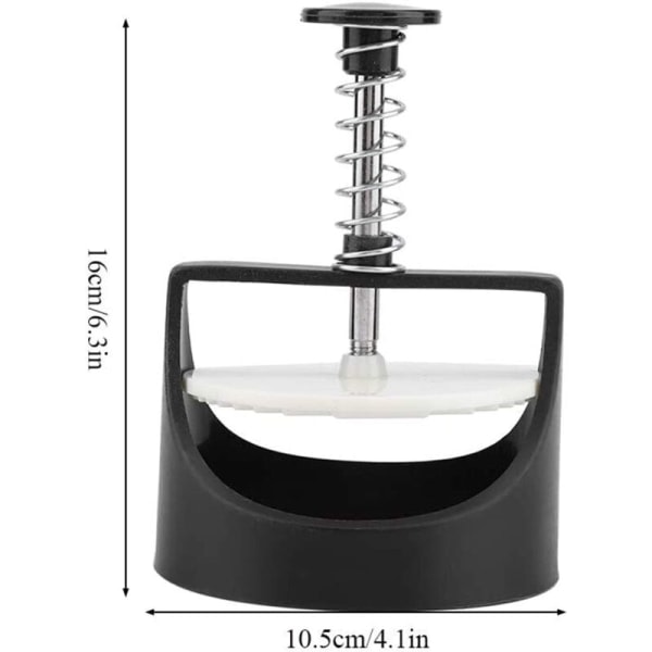 Hamburger Patty Maker - Slitesterk Hamburger Patty Maker Press i Rustfritt Stål - Burgerkjøtt Hamburgerkjøttmaker Burgerpresser for Hjem, Restaurant