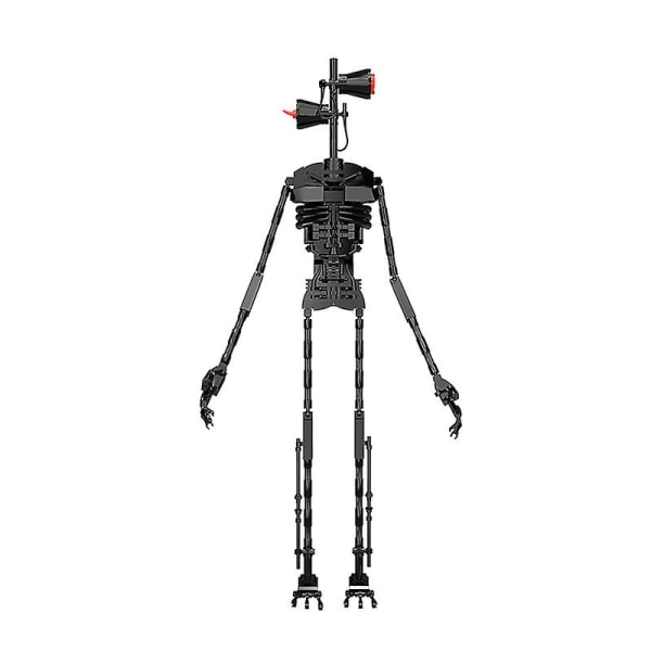 Halloween Actionfigur Byggeklodser Gyser Urban Legende Siren Head Skelet Robot Klodser Sæt Børns Legetøj Gaver