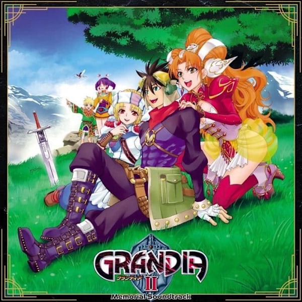 Vinyl Grandia Memorial II Soundtrack 3lp Blå-Spil-VARIOUS