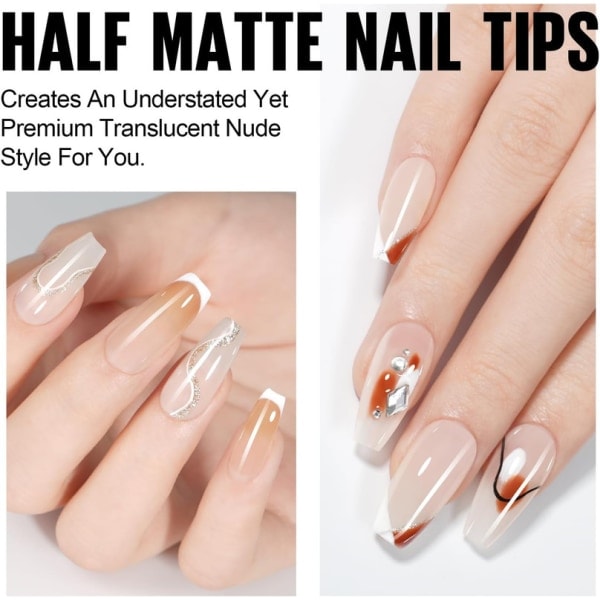Nude Series Professionel UV-neglelak, 6 farver lyserød shellac gel neglelak 8ML