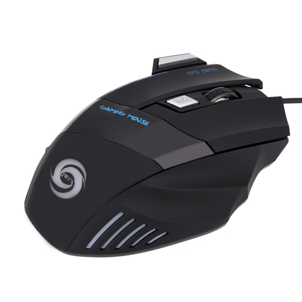 Kablet Gamingmus med 5 Justerbare DPI, 7 Knapper
