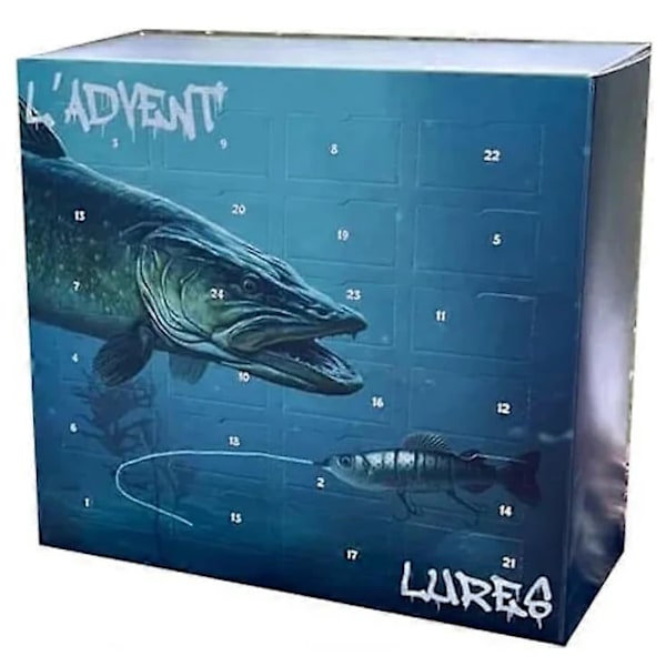 L'ADVENT'LURES 2024 Fiske-Adventskalender, Fiske Julegaver - Parker 18