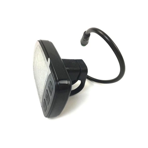 Ebike KT-LCD5 Display 24v36v48v72v 5-polet / Vandtæt Kontaktdisplay til Elcykel Intelli Sort