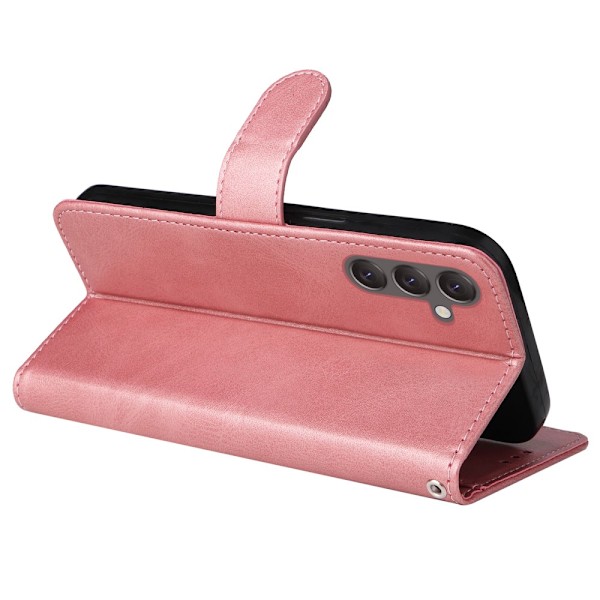 SKALO Samsung A25 5G PU Læder Wallet Case - Flere Farver