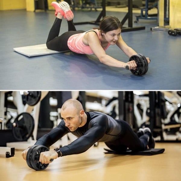 Rulltrainer för magmuskler