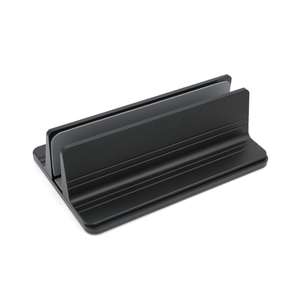 Justerbar vertikal stativ for laptop Svart