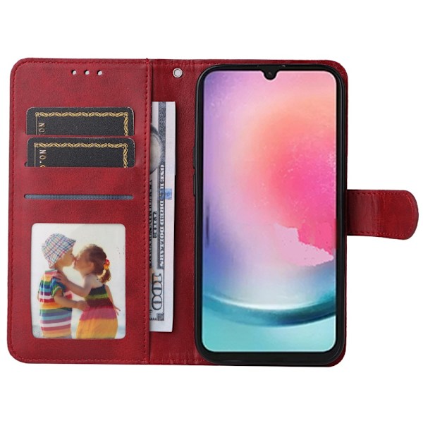 SKALO Samsung A25 5G PU Læder Wallet Case - Flere Farver