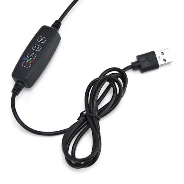 LED plantelys med klemme 5V USB automatisk timing indendørs plantelys til drivhus hydroponics