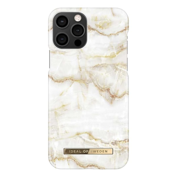 iDeal of Sweden Fashion Case iPhone 12 Pro Max / 13 Pro Max - Guldperle Marmor