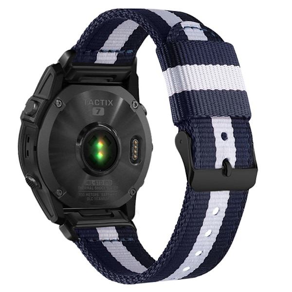 22MM Nylon klokkearmbånd for Garmin Fenix 8/7X Pro - Hurtigutløsning 26mm