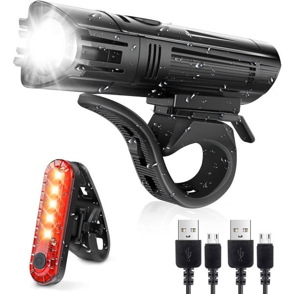 Pyörävalosarja, USB-ladattava takavalo