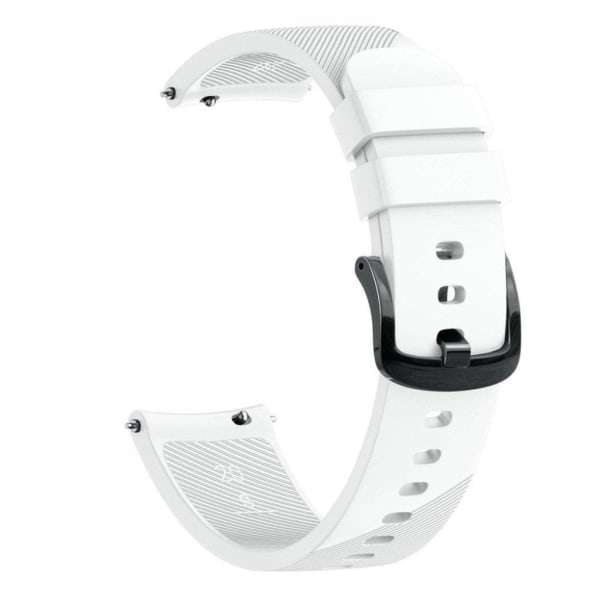 Garmin Forerunner 645 Mønstret Silikon Urrem - Hvid Hvid