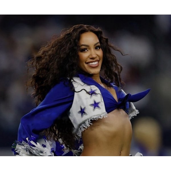 Dallas Cheerleading Kostym - Performance, Dans, Dallas Stars Kläder XXL(180-185cm)