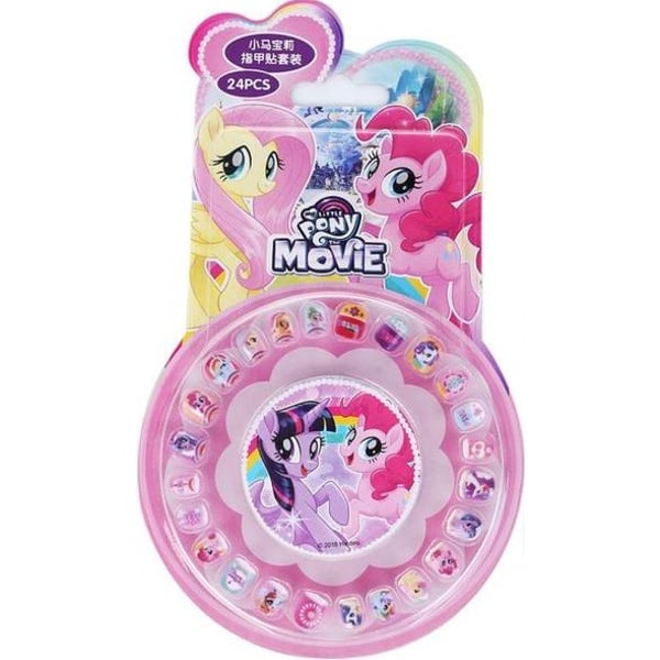 24 kpl My Little Pony kynsitikkuja Kynsien koristetarrat