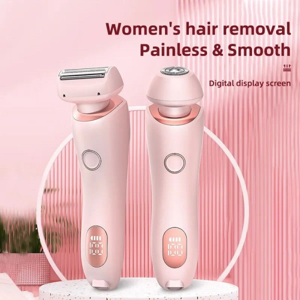 REMAKE Smertefri Hårfjerning Epilator USB Genopladelig Trimmer Kvinder Kropsbarbermaskine