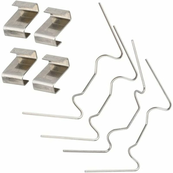 Drivhus glas klemme, Glas klemmer til drivhus glasering Rustfrit stål