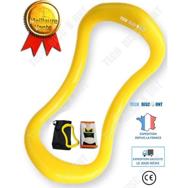 TD® Circle Jooga Pilates Venytysrengas Fitness Urheilu Vastus Harjoittelu Elastinen Valjaat Elastinen Nauha Tonisointi Kehon Laajennus