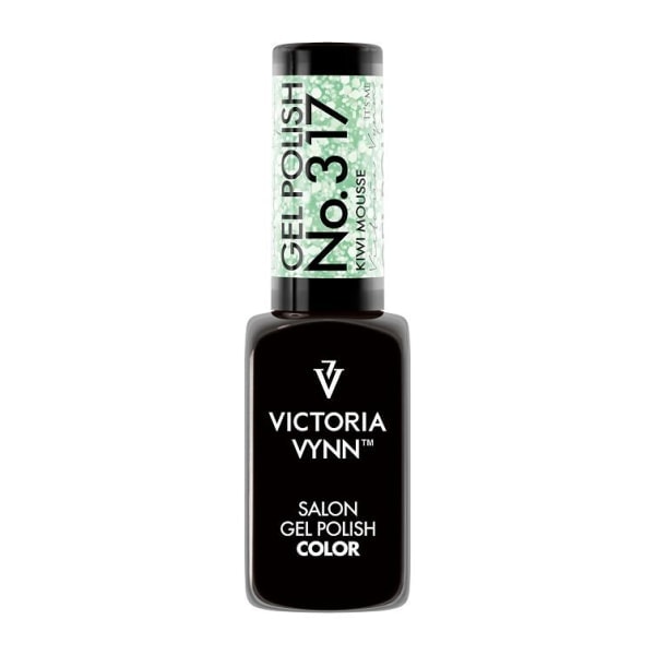 Victoria Vynn - Geelilakka - 317 Kiwi Mousse - Vihreä Geelilakka