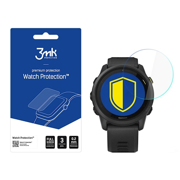 Garmin Forerunner 745 - 3mk Klockskydd v. FlexibleGlass Lite