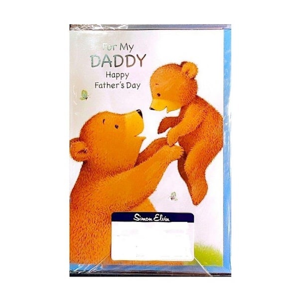 Simon Elvin To My Dad Father's Day Greeting Card (6-pack) White/Orange/Silver One Size