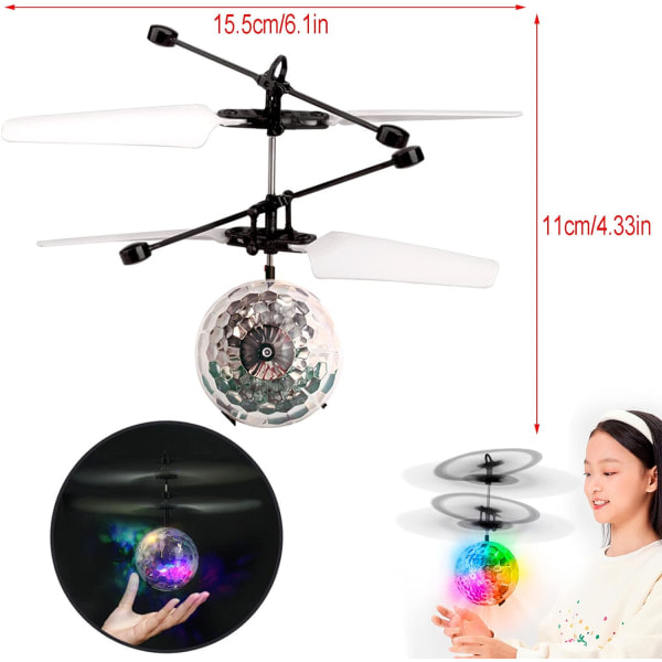 Barnleksaker, Flygande boll med LED-lampor
