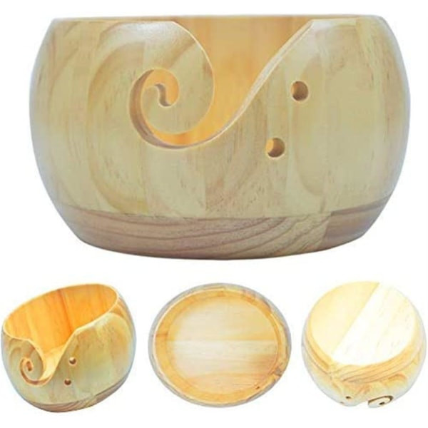 REMAKE Trådbowl i trä, stil 3