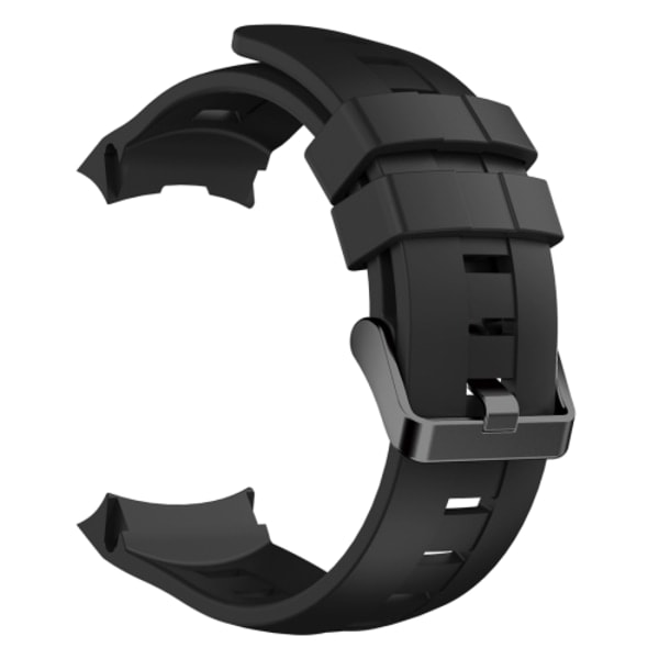 Silicone urrem til Suunto Ambit3 Vertical, bredde: 24 mm Sort