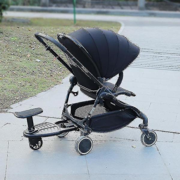 REMAKE Universal 2-i-1 Barnvagnsbräda med Avtagbar Säte Andra Barnet Artefakt Barnryttare Barnvagn A