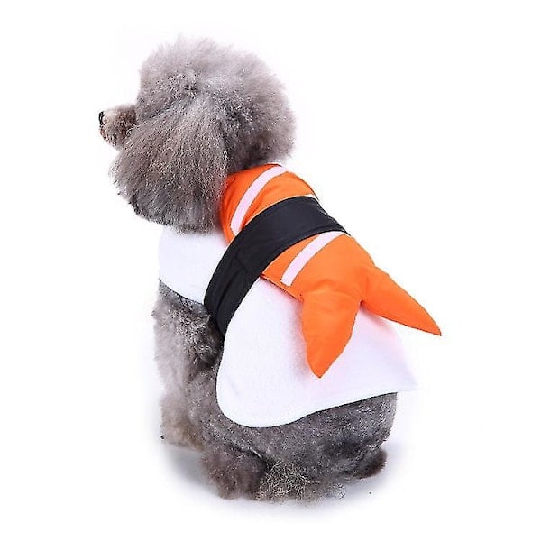 Halloween Julenisse Julemand Dekoration Kæledyr Hund Tilbehør Jule Tøj Sjovt [HK] LSdz40 Snemand