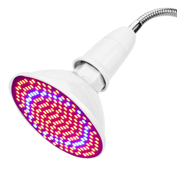 200LED Plantelampe Enkelt Hoved LED Plantevækstlys til Have Drivhus 85V-265V