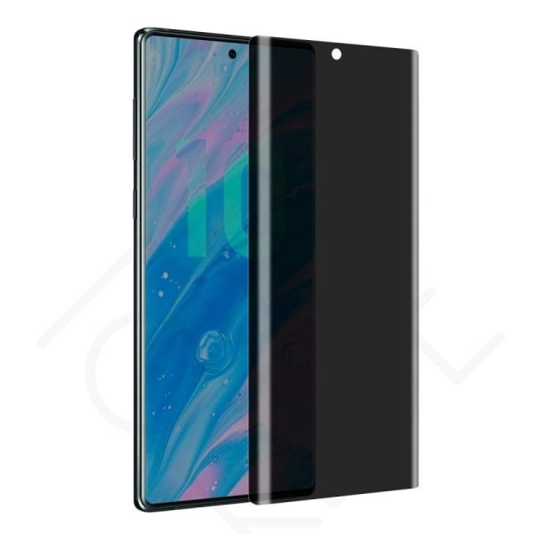 Samsung Note 10 Plus Privacy FullFrame Tempered Glass 0.26mm 3D 9H Transparent