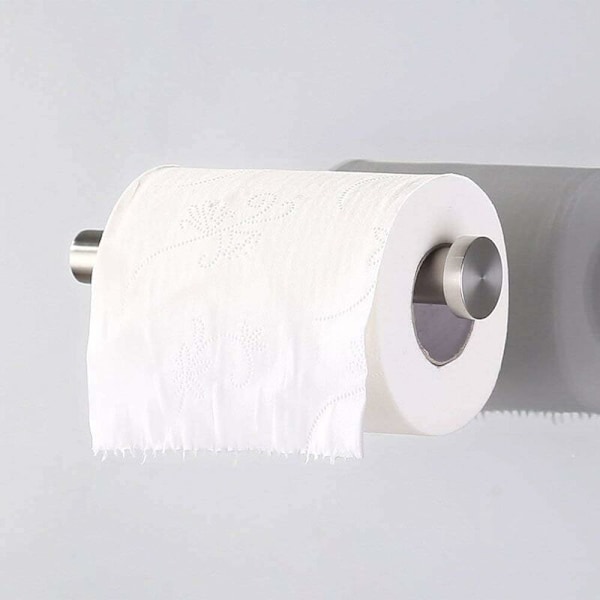 WC-paperiteline itseliimautuva WC-paperiteline pyyheteline 304 harjattu ruostumaton teräs kylpyhuoneen tarvikkeet 1 kpl