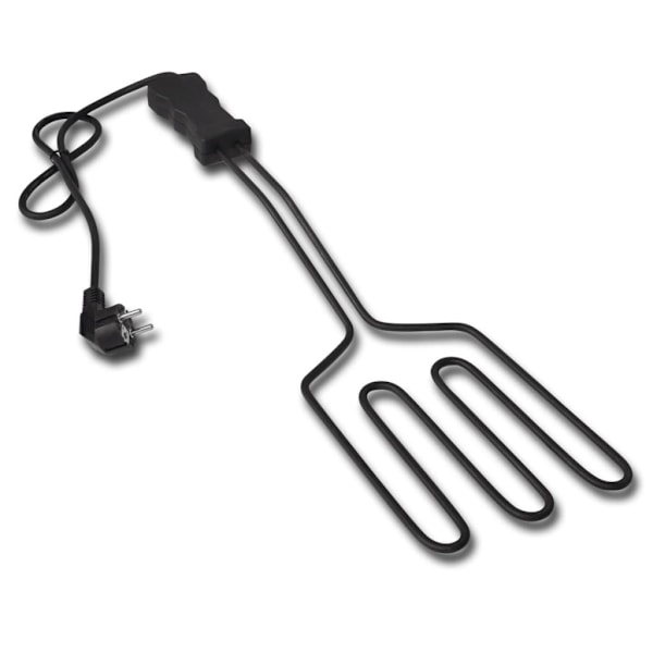 vidaXL Grillstarter Elektrisk 1500 W Rustfrit stål