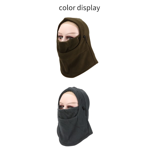 Vinter Balaclava Hette Svart