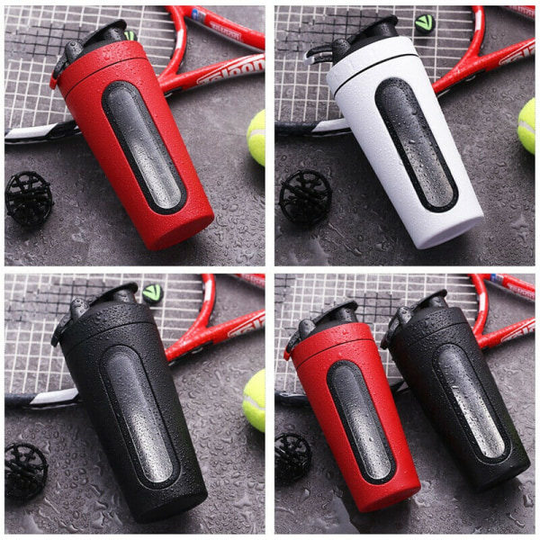 Shaker i rustfrit stål, 700 ml - Sort Sort