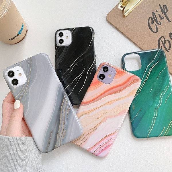 Marmorikuori iPhone 7/8/SE,X/XS,XR,11 Pinkki